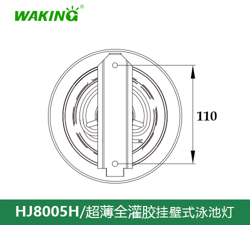 挂壁式泳池灯HJ8005H